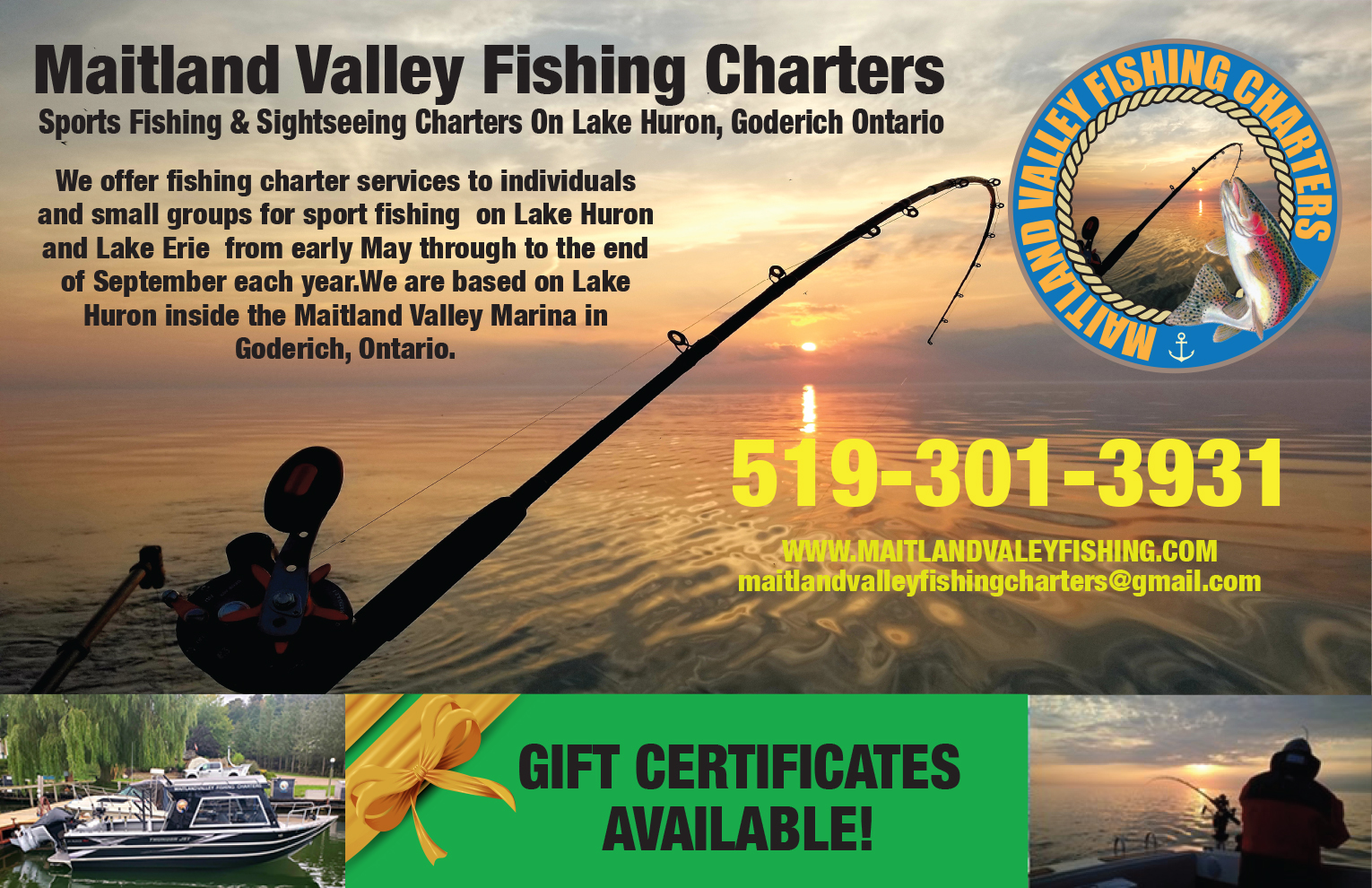 Fishing Charters - Maitland Valley Fishing Charters